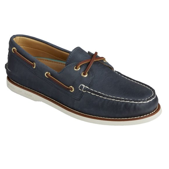 Sperry Blue Boat Shoes - Picture 1 of 12